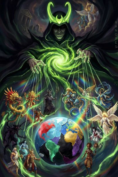 From God of Lies to Lord of All Worlds