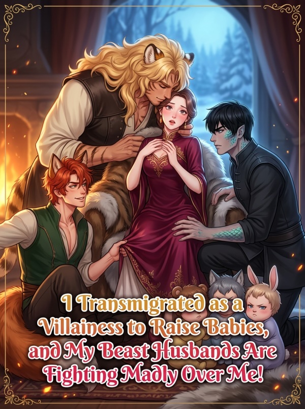 I Transmigrated as a Villainess to Raise Babies, and My Beast Husbands Are Fighting Madly Over Me!