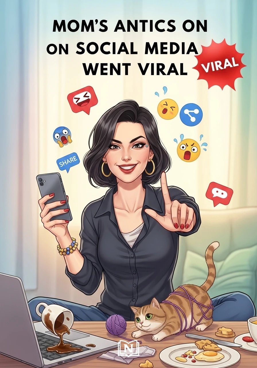 Mom’s Antics on Social Media Went Viral