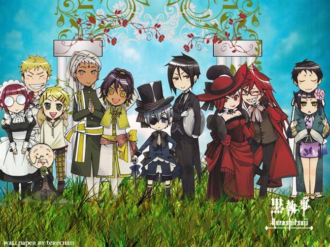 Picking up puppets can pass through Black Butler