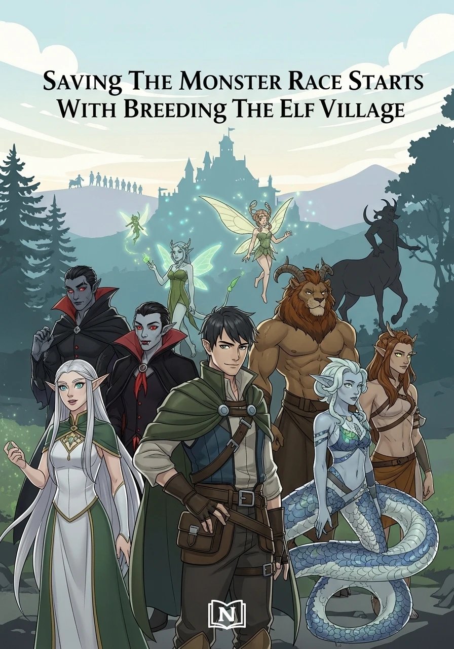 Saving The Monster Race Starts With Breeding The Elf Village Novel