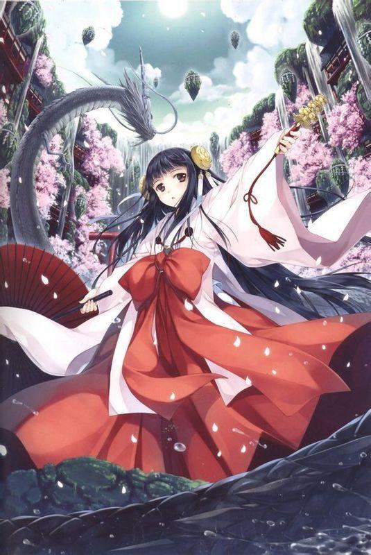 The Taoist girl in the net king's shrine