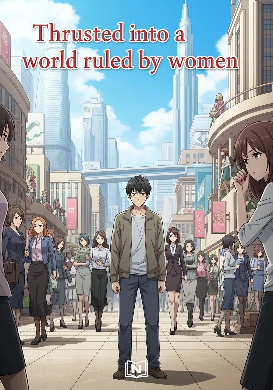 Thrusted into a world ruled by women Novel