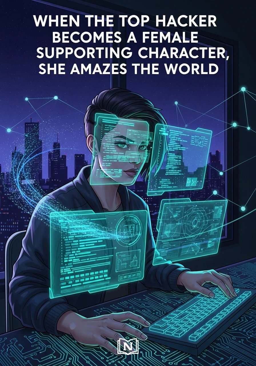 When The Top Hacker Becomes A Female Supporting Character, She Amazes The World Novel